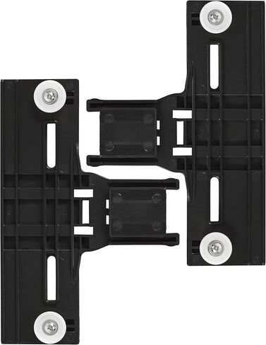 [UPGRADED] 2-Pack W10350375 Dishwasher Top Rack Adjuster 1.25" Diameter Wheels STEEL Screws Replacement Part by BlueStars - For Whirlpool Kenmore - Replaces AP5957560 W10712395 3516330 AP595756 in Saudi Arabia