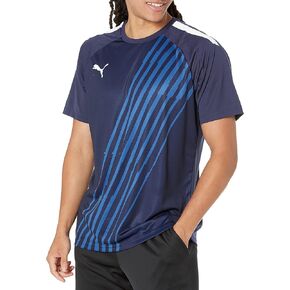 PUMA Men's TeamLIGA Graphic Jersey, Peacoat White, XX-Large in Saudi Arabia