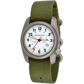 Bertucci A-2T Classic Field Watch White/Ti-Forest Band 12121 in Saudi Arabia