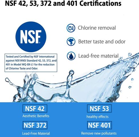 KEEPOW MWF Replacement for GE Smart Water MWF, MWFP, HDX FMG-1, GSE25GSHECSS, 46-9991, GSH25JSDDSS, MWFA, GSHS6LGBBHSS, PC75009, RWF1060, GSHS6HGDBCSS, 197D6321P006 Refrigerator Water Filter 2PACK in Saudi Arabia
