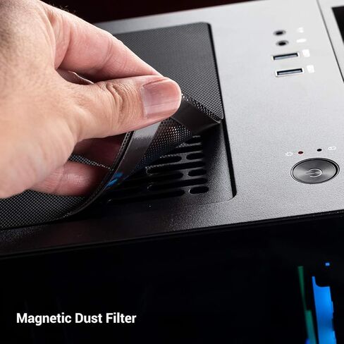 iBUYPOWER Pro Gaming PC Computer Desktop Element MR9270 (Intel Core i7-9700F 3.0GHz, NVIDIA GeForce RTX 2060 6GB, 16GB DDR4-2666 RAM, 1TB HDD, 240GB SSD, WiFi Included, Windows 10, VR Ready) Black in Kuwait