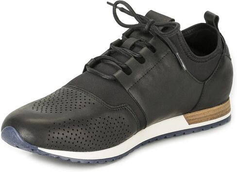 VELEZ Leather Sneakers for Men - Business Casual Dress Shoes - Lace-Up Fashion Tennis in Saudi Arabia