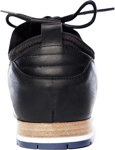 VELEZ Leather Sneakers for Men - Business Casual Dress Shoes - Lace-Up Fashion Tennis in Saudi Arabia