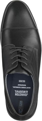 Johnston & Murphy Men's XC4 Maddox Cap Toe Black Waterproof Full Grain 9 M US in Kuwait