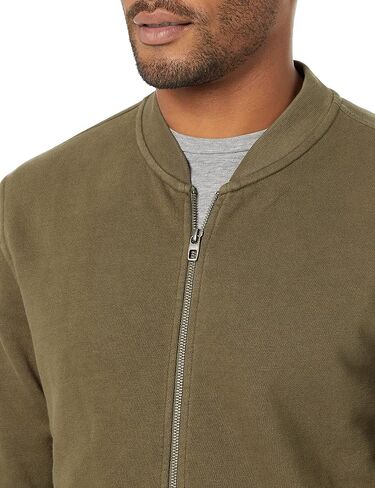 Goodthreads Men's Standard Fleece Bomber in Saudi Arabia