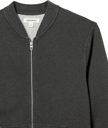 Goodthreads Men's Standard Fleece Bomber in Saudi Arabia