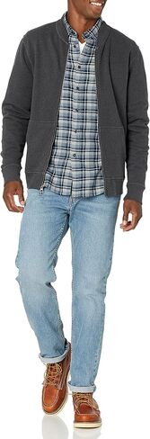 Goodthreads Men's Standard Fleece Bomber in Saudi Arabia