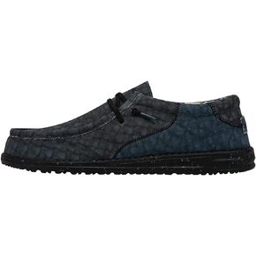 Hey Dude Men's Wally Break Cali Mutiple Colors & Sizes | Men’s Shoes | Men's Lace Up Loafers | Comfortable & Light-Weight