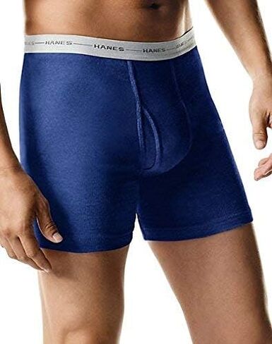 Hanes Men's Tagless 2XL Boxer Briefs With Comfort Flex Waistband 4-PA in Kuwait