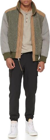 أزياء DKNY الرجالية متعددة الوسائط شيربا بومبر in Kuwait