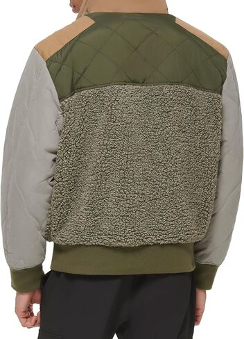 أزياء DKNY الرجالية متعددة الوسائط شيربا بومبر in Kuwait