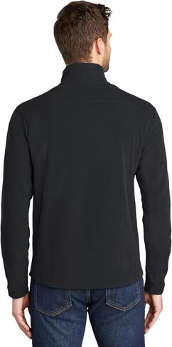 Men's Custom logo Embroidered Full Zip Microfleece Jacket in Saudi Arabia