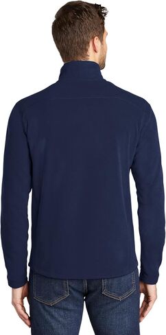 Men's Custom logo Embroidered Full Zip Microfleece Jacket in Kuwait