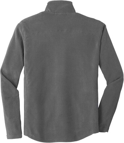 Men's Custom logo Embroidered Full Zip Microfleece Jacket in Kuwait