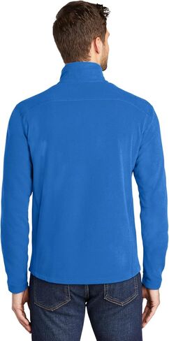 Men's Custom logo Embroidered Full Zip Microfleece Jacket in Kuwait