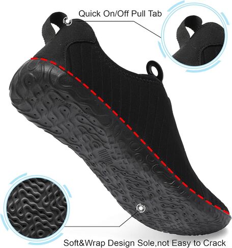 Spesoul Womens and Mens Water Shoes Breathable Quick Dry Soft Barefoot Aqua Socks for Hiking Swim Beach Surf Yoga Sport in Saudi Arabia