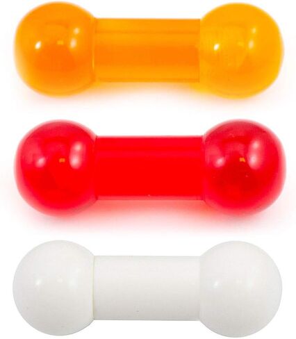 BodyJewelryOnline Acrylic Straight Barbell 00 Gauge (10mm) Lightweight in Saudi Arabia