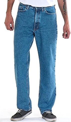 Full Blue Big and Tall Relaxed Fit Jean in Kuwait