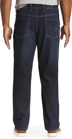 True Nation by DXL Big and Tall Relaxed-Fit Stretch Jeans in Saudi Arabia