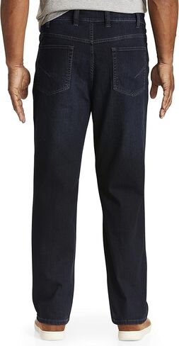True Nation by DXL Big and Tall Relaxed-Fit Stretch Jeans in Saudi Arabia