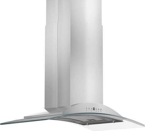 Z Line GL9i-30 Stainless Steel and Glass Island Mount Range Hood, 30-Inch in Saudi Arabia