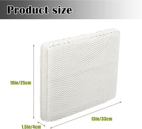 HIFROM 4Pack Replacement Humidifier Wick Filters Compatible with Lennox Healthy Climate 35 X2661 WB2-17 WB3-17 WP2-18 WP3-18 HCWB3-17 HCWB2-17 HCWP2-18 HCWP3-18 Series Humidifier in Saudi Arabia