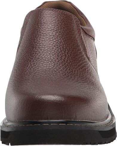 Dr. Scholl's Shoes Men's Winder II Work Shoe, Brown Tumbled Leather, 8.5 Wide US in Saudi Arabia