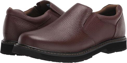 Dr. Scholl's Shoes Men's Winder II Work Shoe, Brown Tumbled Leather, 8.5 Wide US in Saudi Arabia