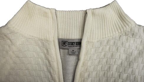 STACY ADAMS Men's Quarter Zipped Pullover Winter Sweater in Saudi Arabia