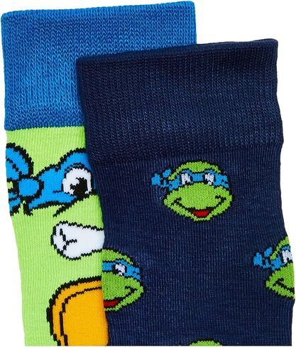 Teenage Mutant Ninja Turtles Men's 2 Pack Crew Socks in Saudi Arabia