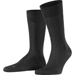 FALKE Men's Sensitive Malaga Socks, Fil D'Ecosse Cotton, Crew Length, Lightweight Soft Knit, 1 Pair in Saudi Arabia