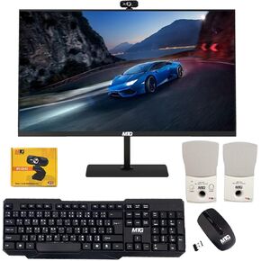 TechMagnet All in one Desktop Computer, Cheetah 6, Intel Core i5 6th Gen 2.5 GHz, 8GB DDR3, 120GB SSD, New 22 inch LED, Wireless Keyboard Mouse, Speaker and Webcam, Windows 11 Pro (Renewed)