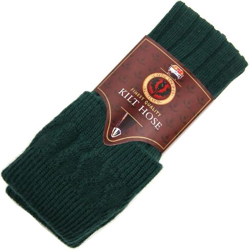 USA Kilts Bottle Green Kilt Hose Socks in Saudi Arabia
