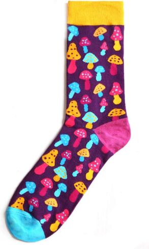 CitySokken Fun Socks for Men - Crew Socks Mens Dress Socks Colorful - Funny Mens Socks 4 Pack in Kuwait