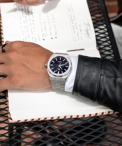 Paul Rich Men's Luxury Watch - Stylish Timepiece for Business, Gift, or Graduation - Water Resistant Wrist Watch for Him in Saudi Arabia