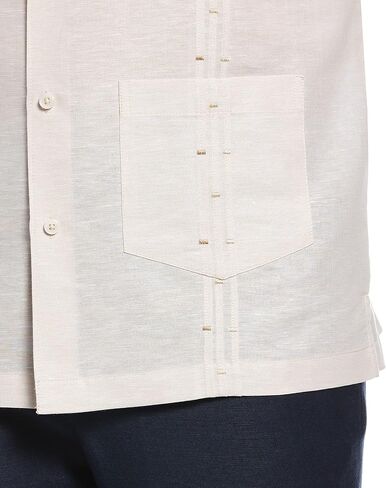 قميص Cubavera الرجالي ذو الأكمام القصيرة القياسية L/C 4 Pckt Fashion Guayabera in Saudi Arabia