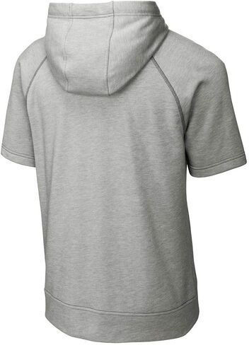 Koloa Mens Classic Wave Logo Moisture Wicking Short Sleeve Hooded Pullover in Kuwait