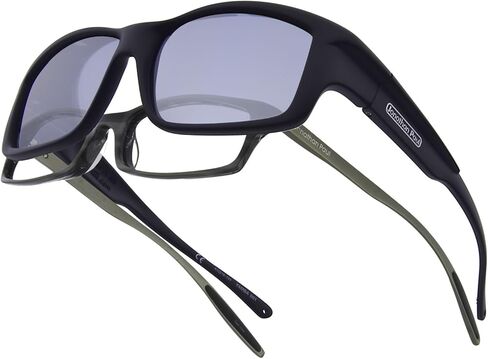 Yamba JP Fitovers - Satin Black - Grey Lens (YM001) in Kuwait
