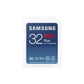 SAMSUNG PRO Plus SDXC 128GB Full Size SD Memory Card w/Adapter, Supports 4K UHD Video, Storage Expansion for Digital Media Professionals, Photographers, MB-SD128K/AM in Saudi Arabia
