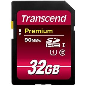 ترانسيند بطاقة ذاكرة 16 جيجا SDHC الفئة 10 UHS-1 سعة 60 ميجابايت/ثانية (TS16GSDU1) 16GB in Saudi Arabia