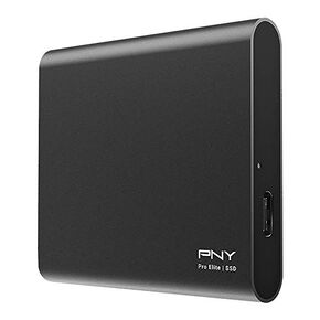 PNY Pro Elite 500GB USB 3.1 Gen 2 Type-C Portable Solid State Drive – (PSD0CS2060-500-RB) in Saudi Arabia