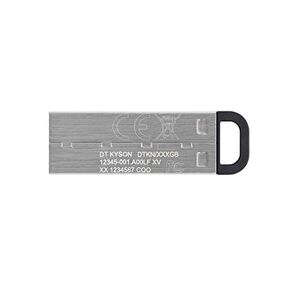 Kingston DataTraveler Kyson 64GB High Performance USB 3.2 Metal Flash Drive | Speeds up to 200MB/s | DTKN/64GB in Kuwait