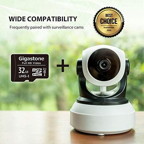 GIGASTONE 32GB Micro SD Card 50-Pack, Full HD Video, Surveillance Security Cam Action Camera Drone, 90MB/s Micro SDHC UHS-I U1 C10 Class 10, with Adapter in Saudi Arabia