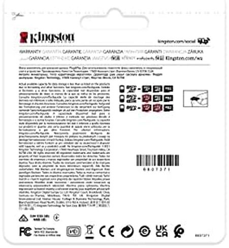 Kingston Industrial 8GB microSDHC C10 A1 pSLC Card SDCIT2/8GBSP in Saudi Arabia