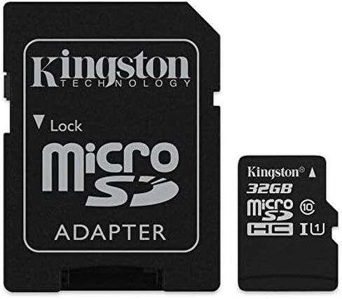 كينجستون كانفاس جو بطاقة ذاكرة microSDXC سعة 64 جيجا بايت فئة 10 microSD الفئة UHS-I 90MB/s R مع محول (SDCG2/64GB) in Kuwait