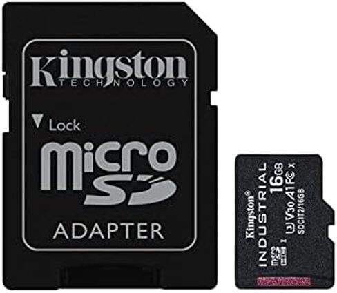 Kingston Industrial 8GB microSDHC C10 A1 pSLC Card SDCIT2/8GBSP in Saudi Arabia