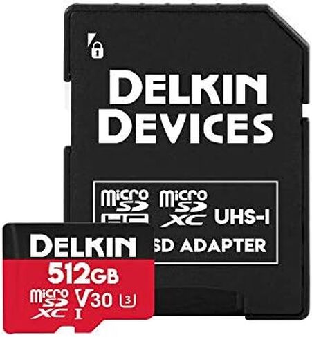 أجهزة Delkin حدد بطاقة ذاكرة microSDHC UHS in Kuwait