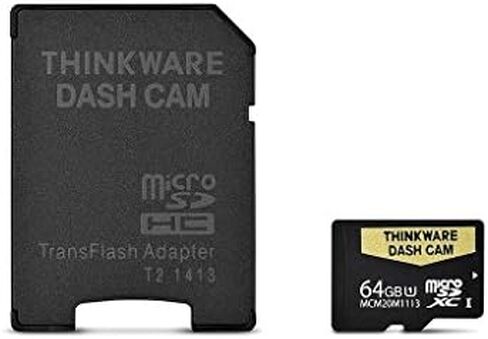 بطاقة THINKWARE MicroSD سعة 256 جيجابايت لكاميرا Thinkware Dash Cam، تسجيل حلقة in Kuwait
