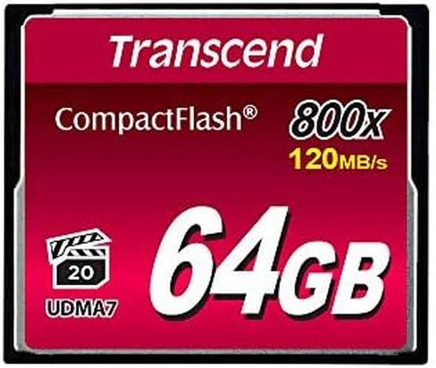Transcend 32GB CompactFlash Memory Card 800x (TS32GCF800) in Kuwait