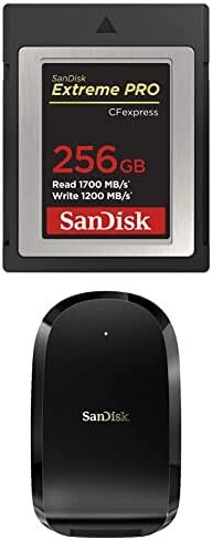 SanDisk 64GB Extreme PRO CFexpress Card Type B with SanDisk Extreme PRO CFexpress Card Reader in Saudi Arabia